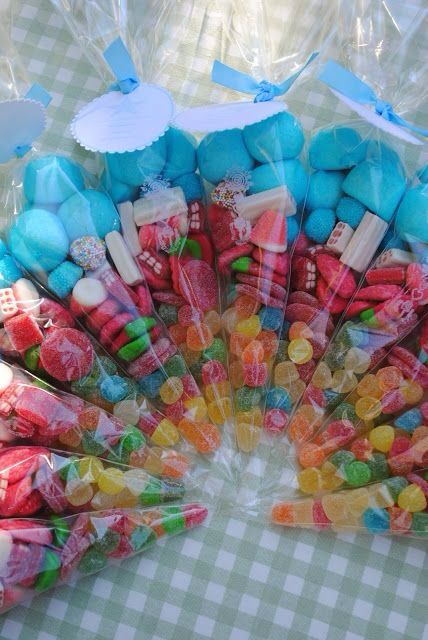 aguinaldos de dulces para fiestas infantiles