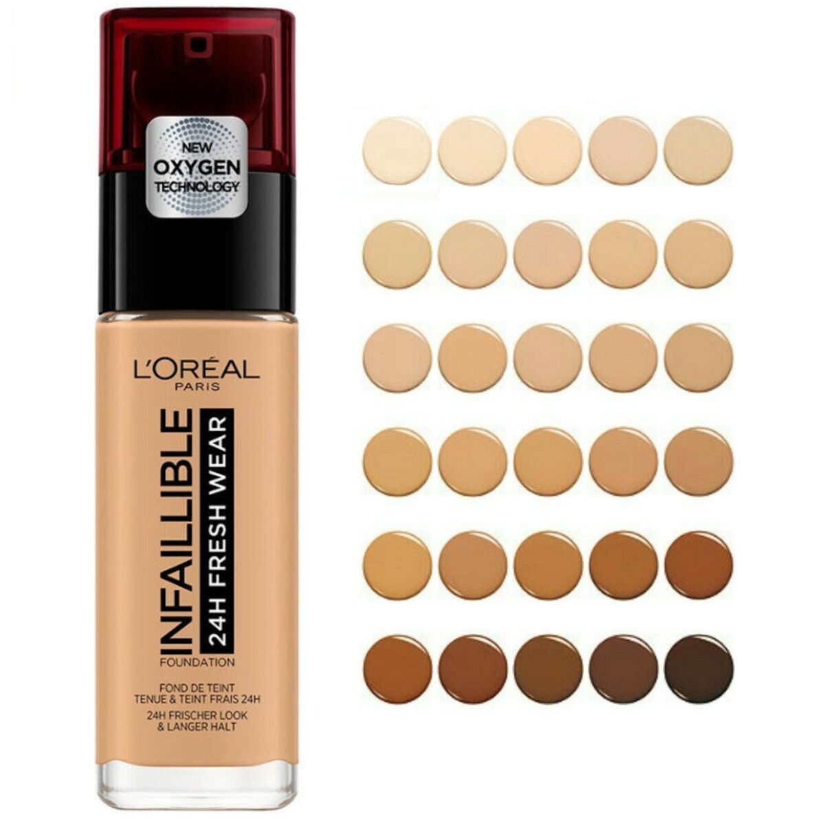 l oréal infallible fresh wear 24hr foundation