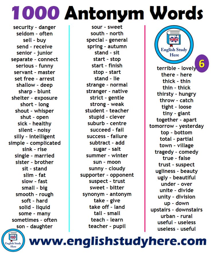 silent ka antonyms