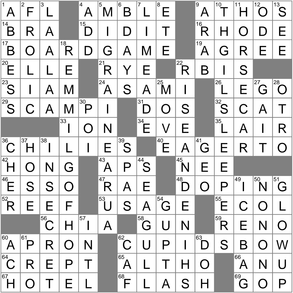 prying crossword clue