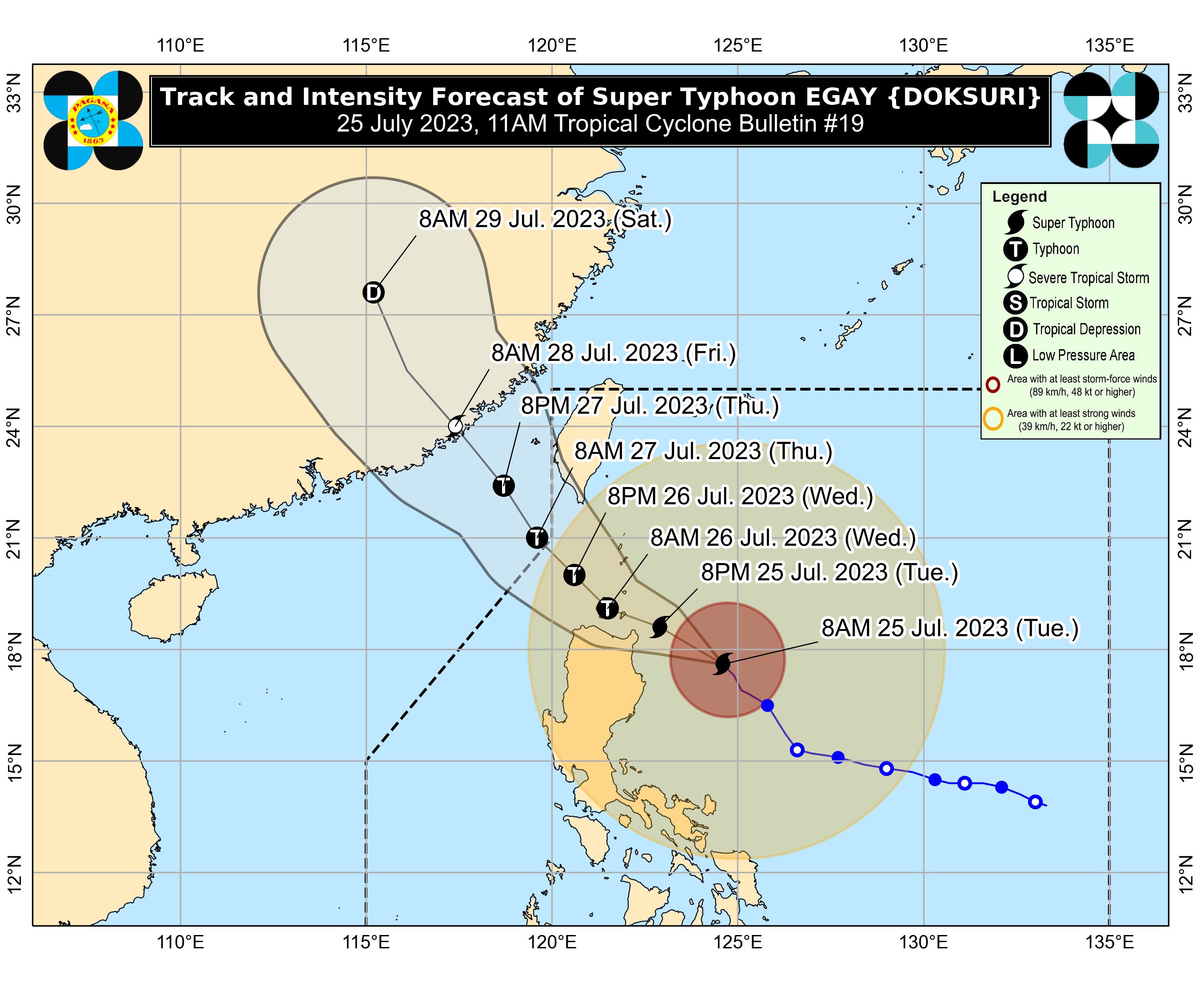 bagyong egay updates