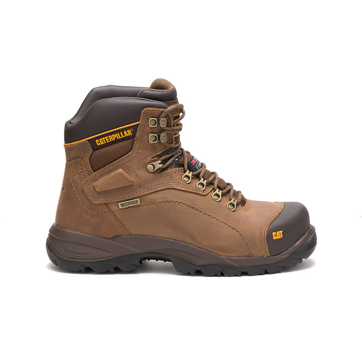 caterpillar steel toe boots