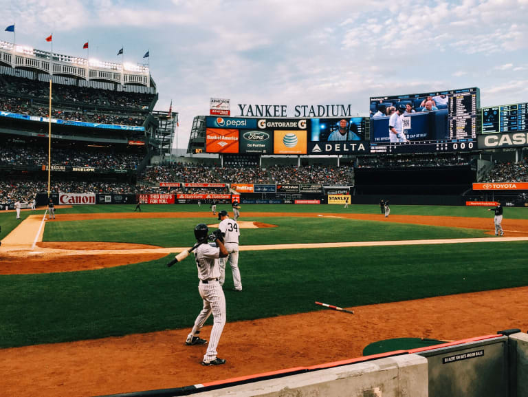 new york baseball match