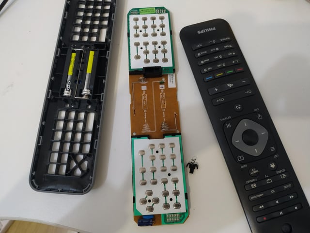 philips tv remote power button not working