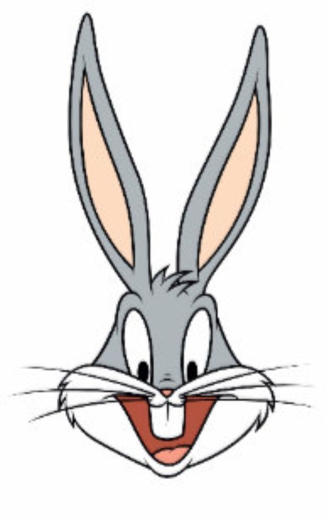 bugs bunny head png