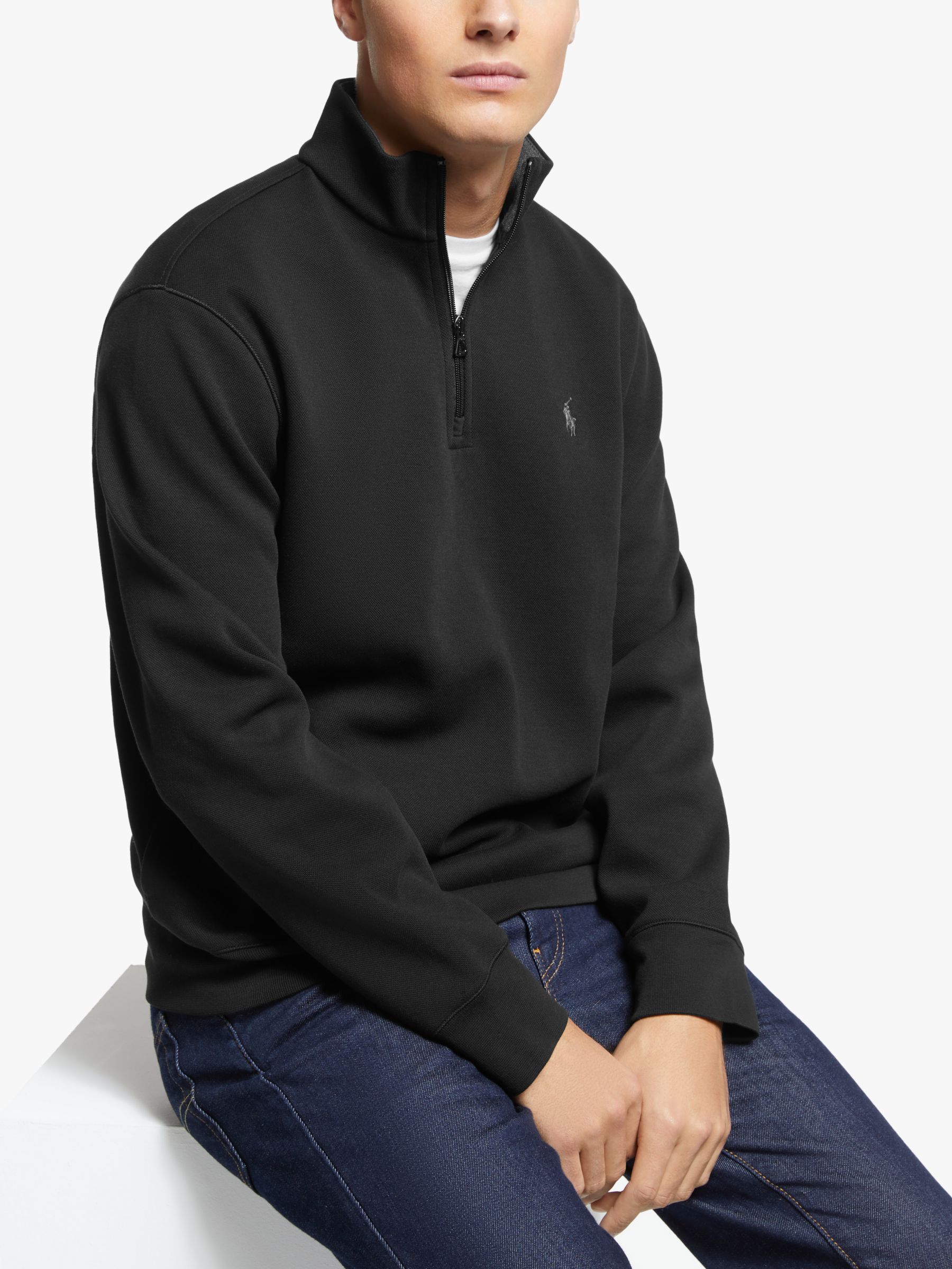 black ralph lauren half zip