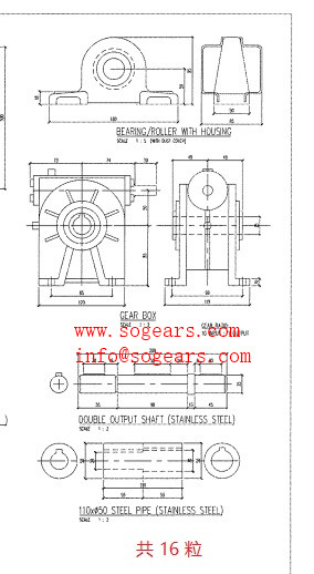 hansen gearbox drawings