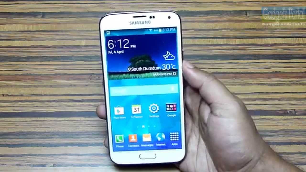 samsung s5 youtube