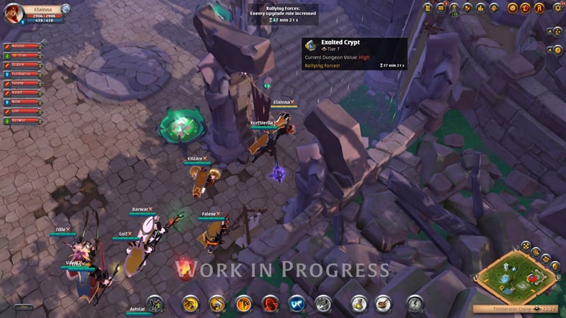 albion online open world dungeons