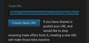 steam trade url mobile