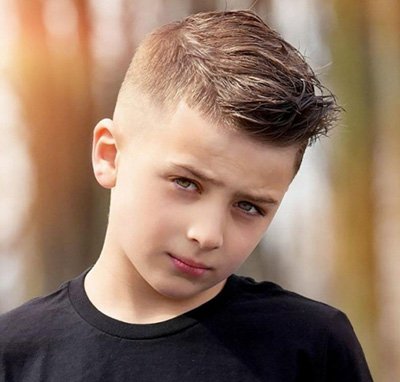 boys fade haircut