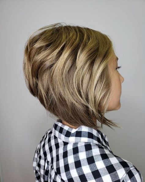 inverted bob layered