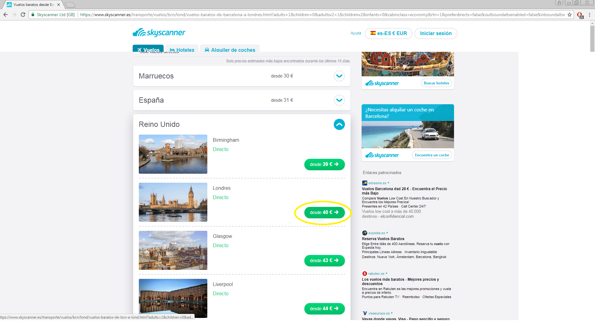 skyscanner online