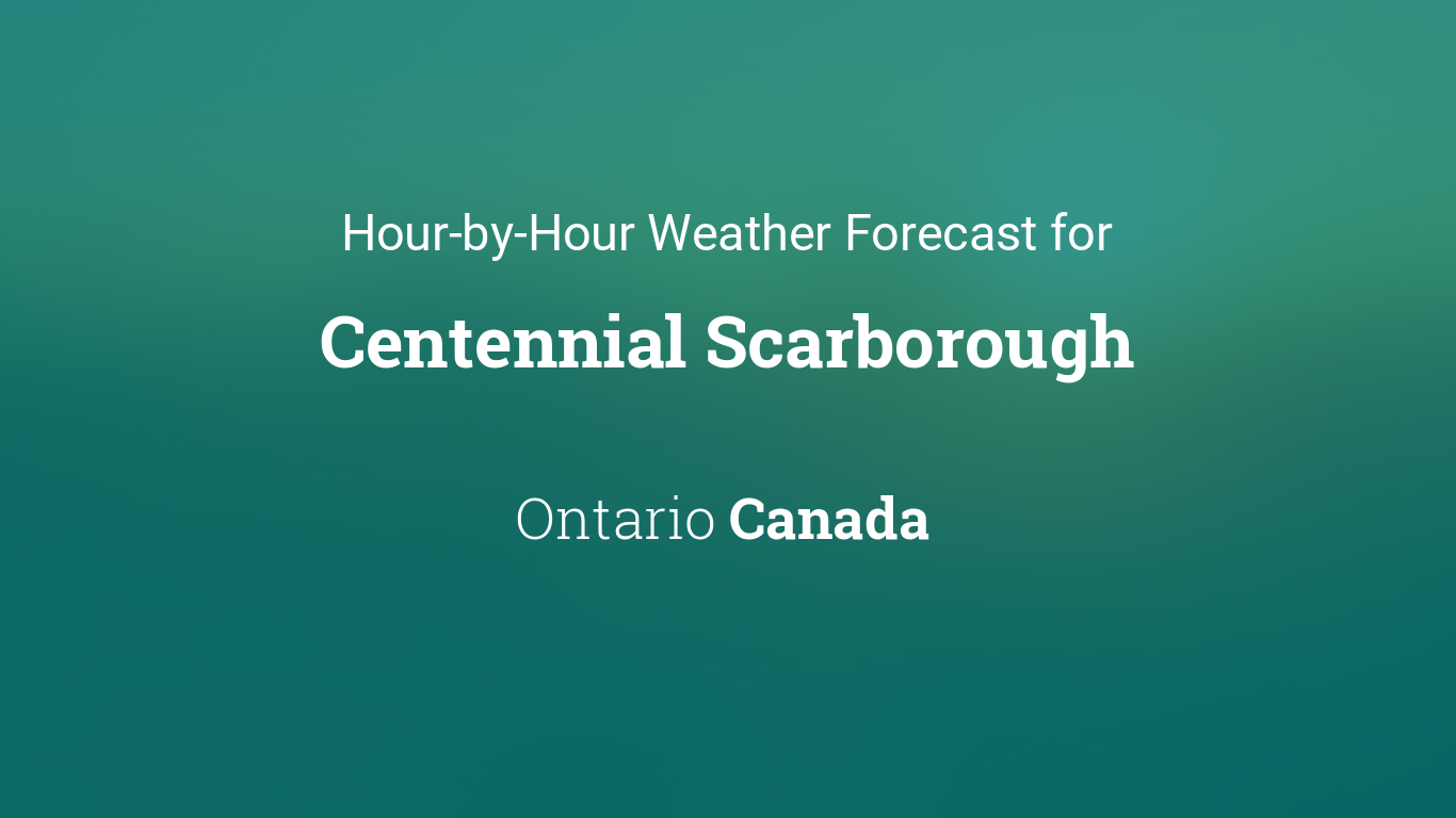 scarborough weather hourly