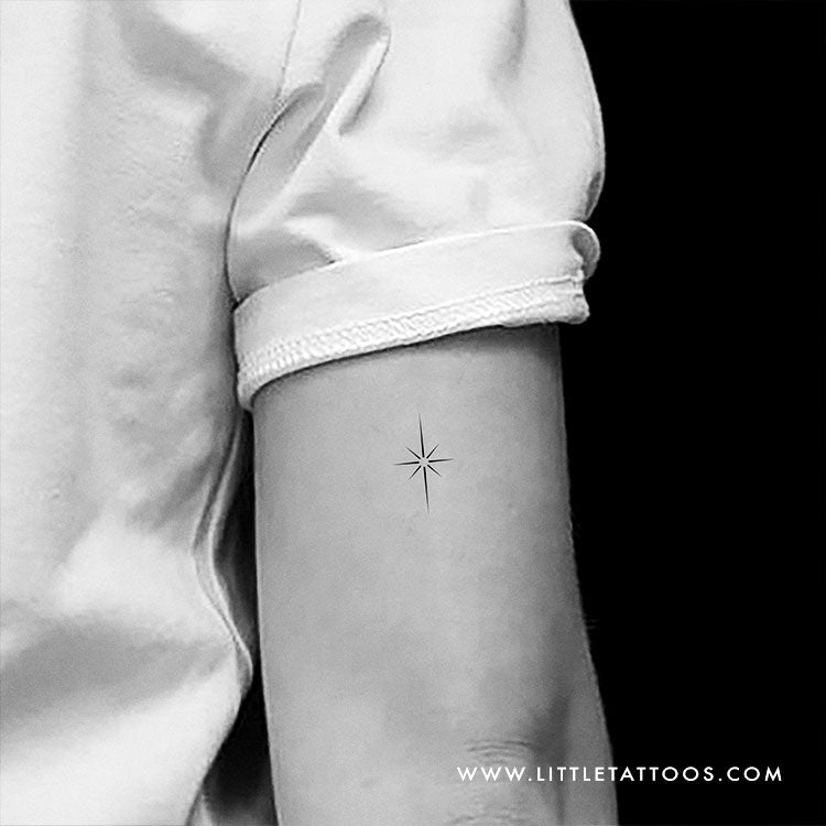 north star tattoo
