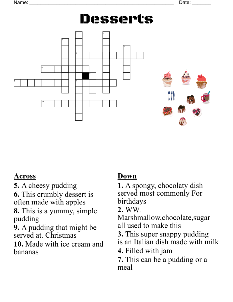 chocolate and cream filling crossword clue