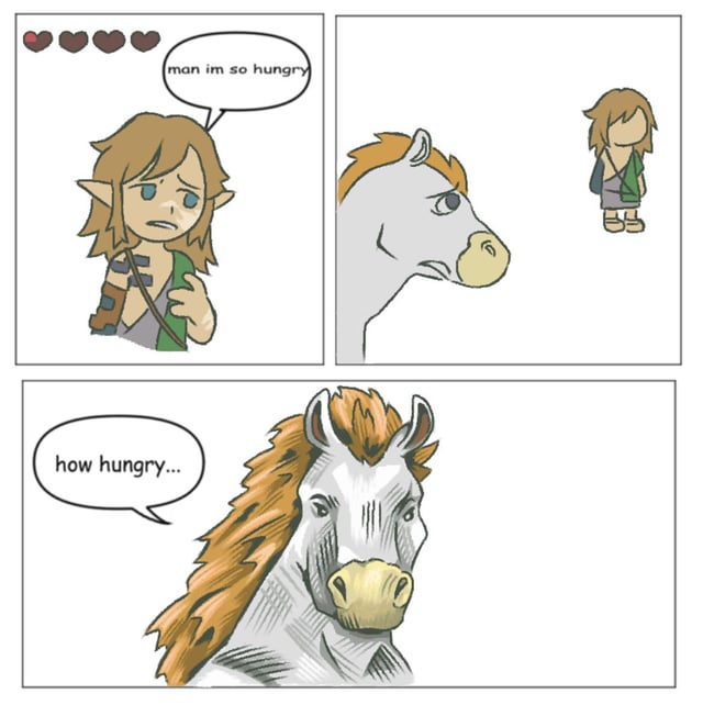 how hungry horse meme