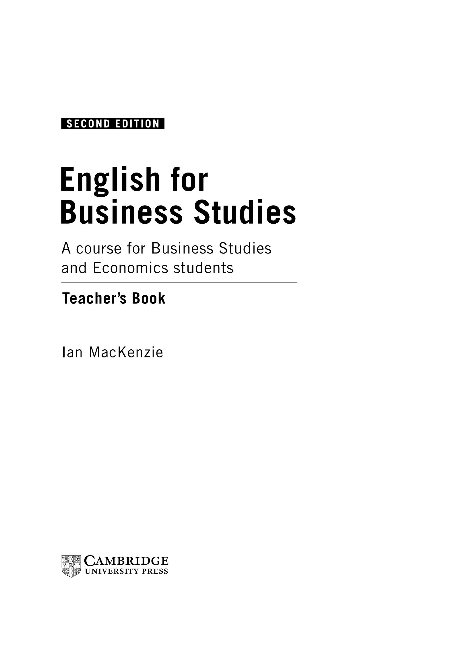 ian mackenzie english for business studies pdf