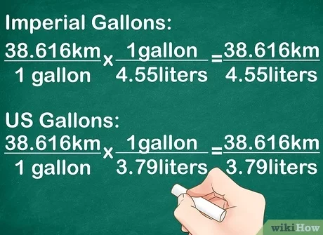 gallons per mile to liters per kilometer