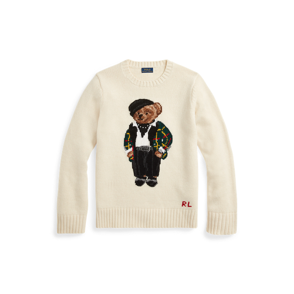 polo ralph lauren teddy bear jumper