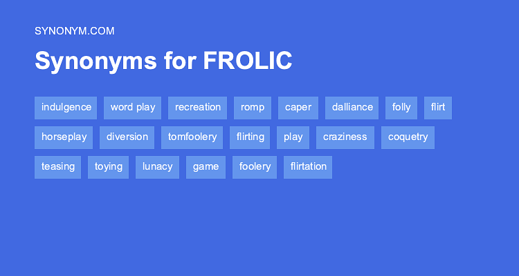 frolic synonym