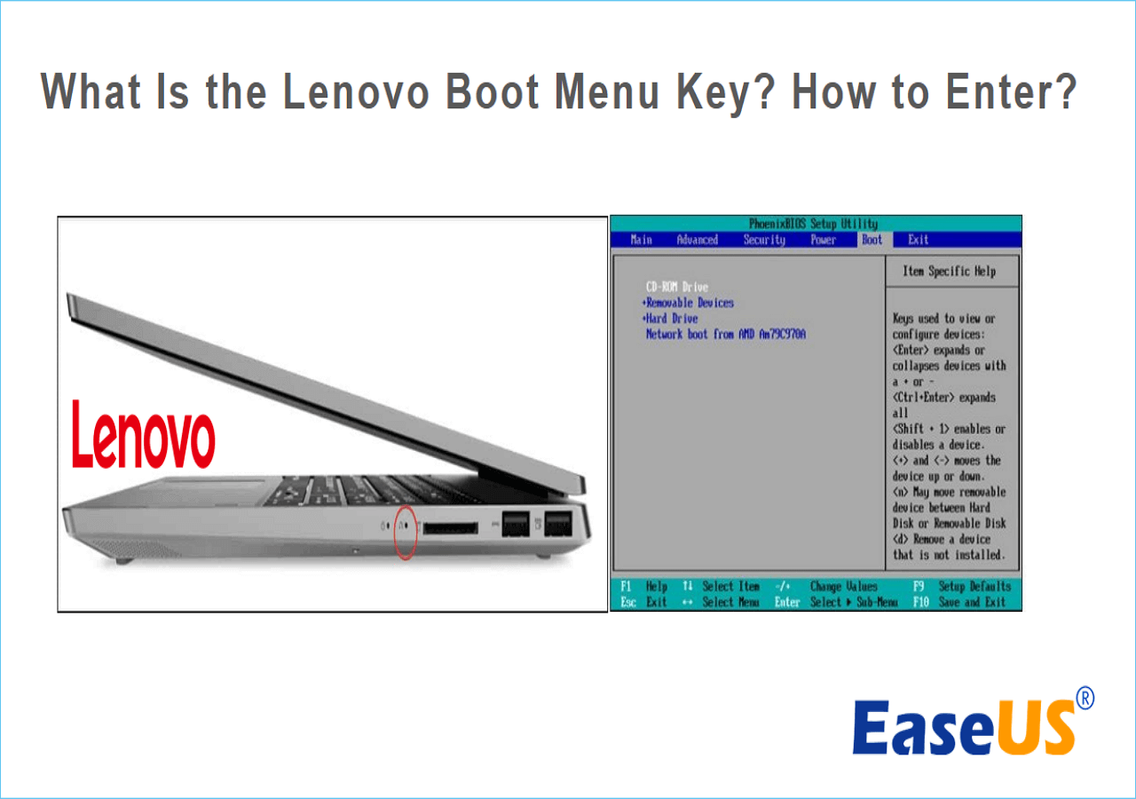 lenovo thinkpad boot menu key