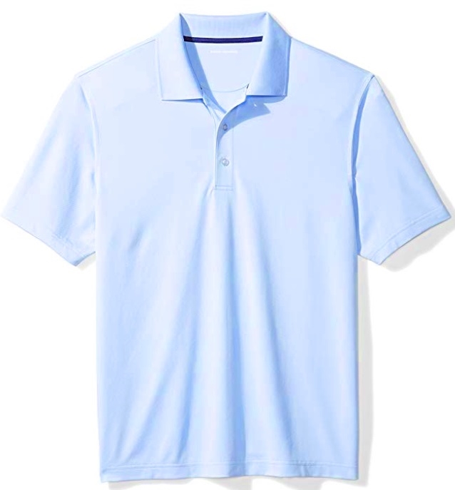 light blue uniform shirt