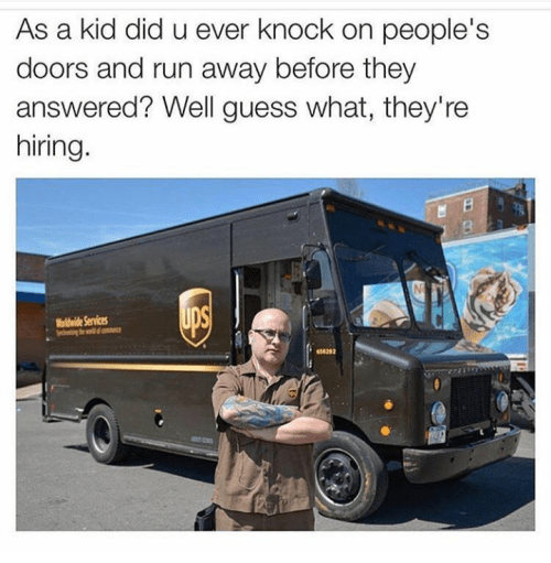 ups driver memes