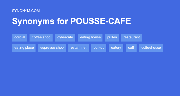 restaurant synonyms in french