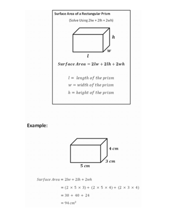 dimensions of a rectangular prism calculator