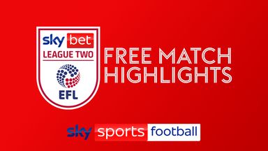 sky sports football league 2 highlights