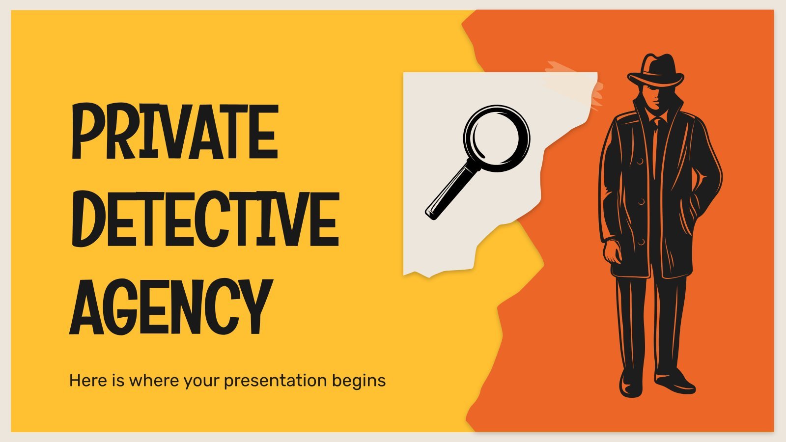 detective google slides theme