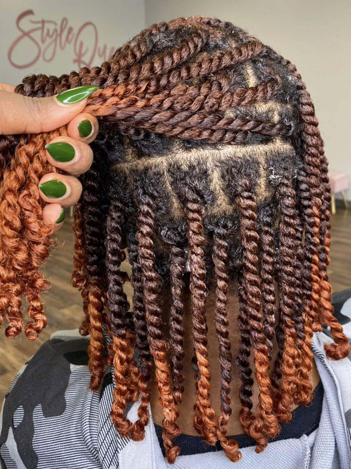 hair twist for natural hair