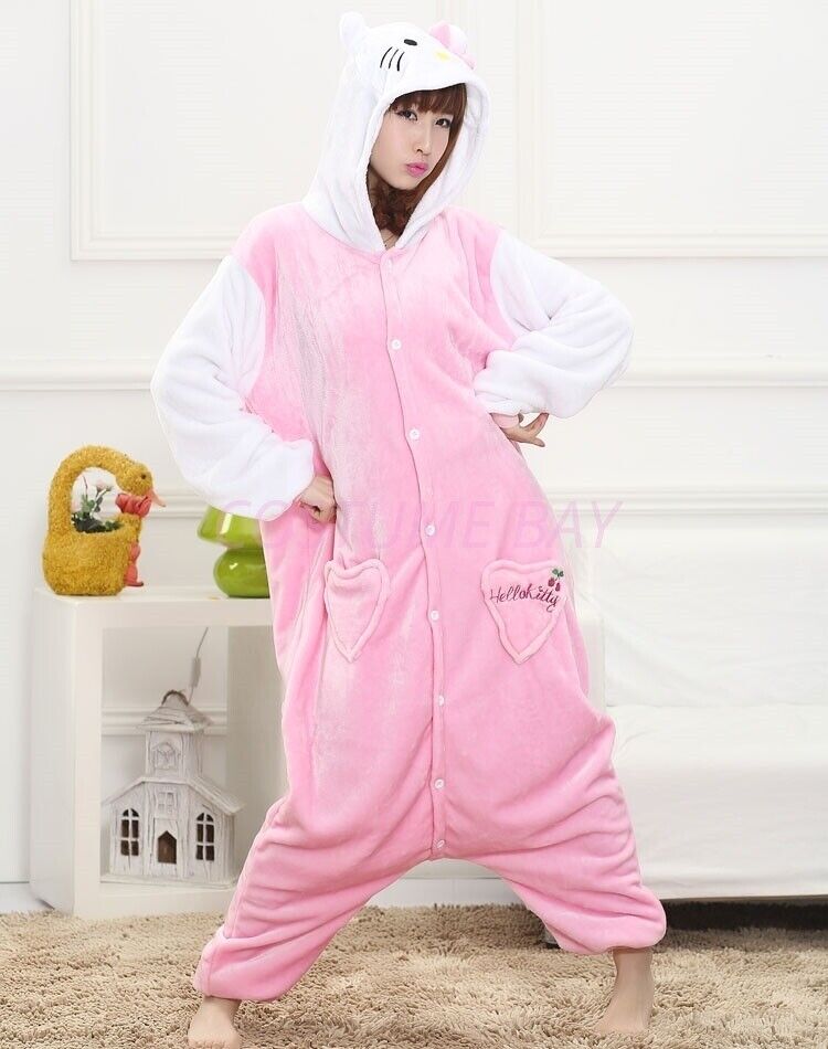 hello kitty pjs for adults