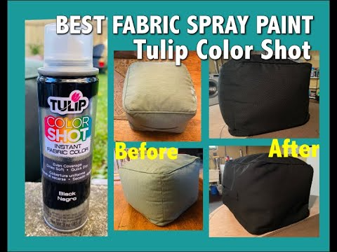 tulip spray paint fabric