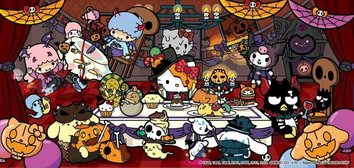 sanrio wallpaper halloween