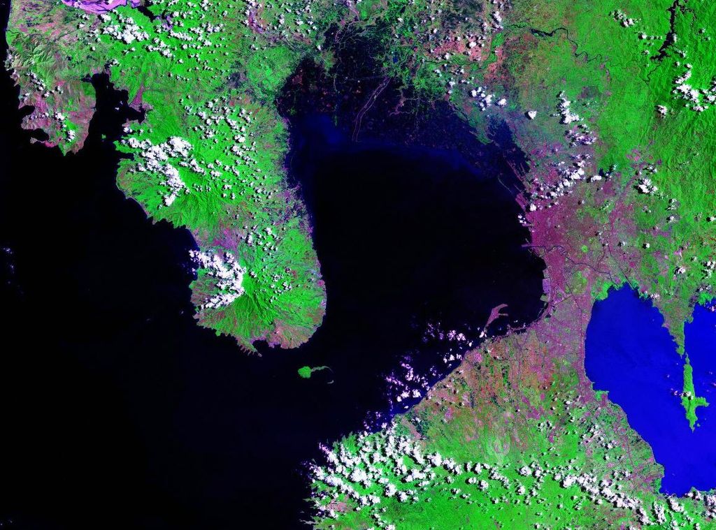 manila satellite image