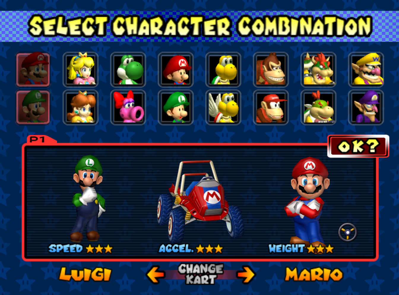 mario kart double dash gamecube cheats