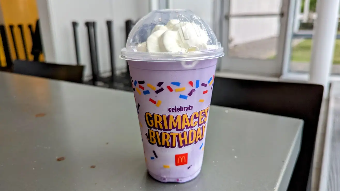 is grimace shake in uk