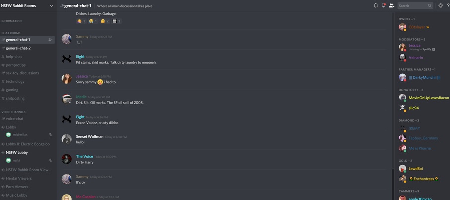 discord de pornografia