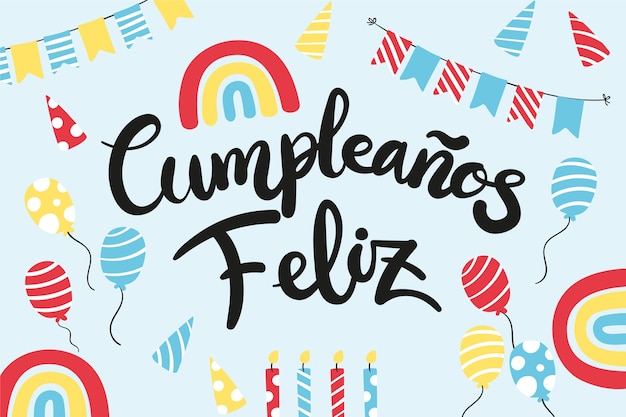 fondo cumpleaños feliz