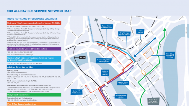 444 bus route brisbane