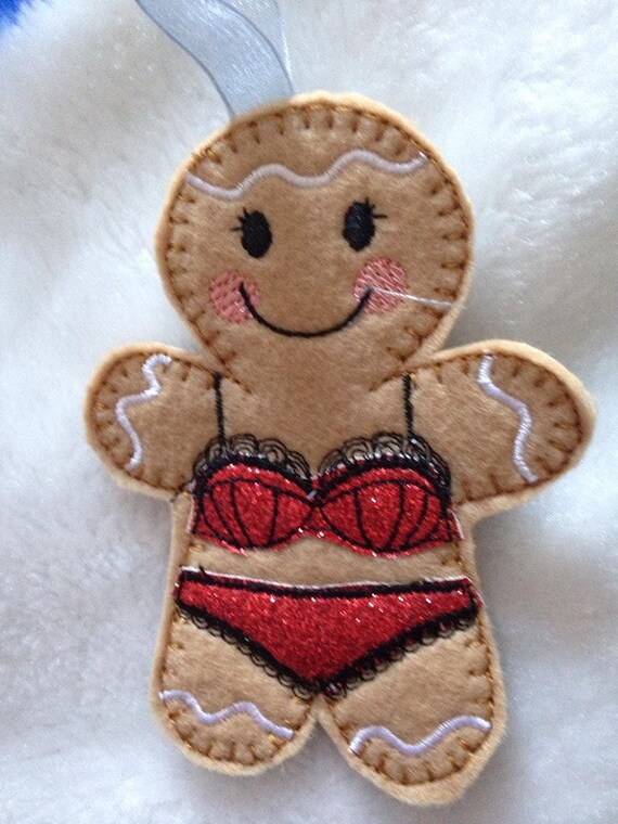 sexy gingerbread woman