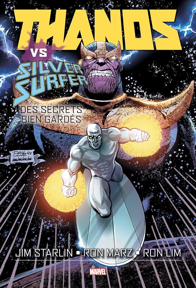 silver surfer vs thanos