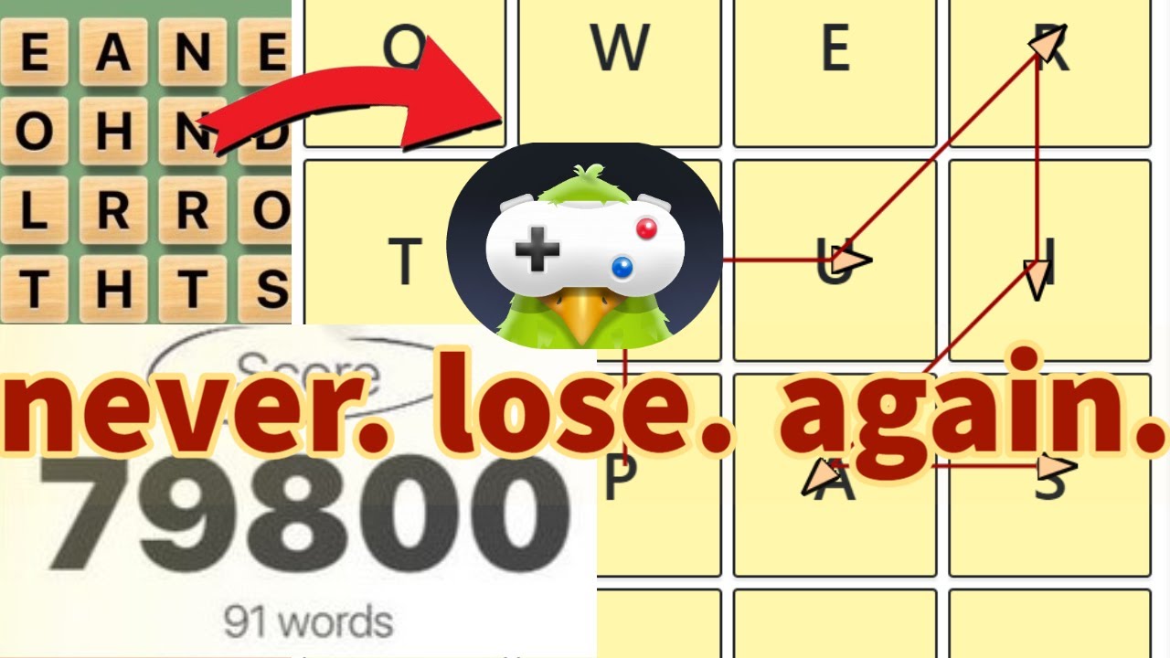 4x4 word hunt solver