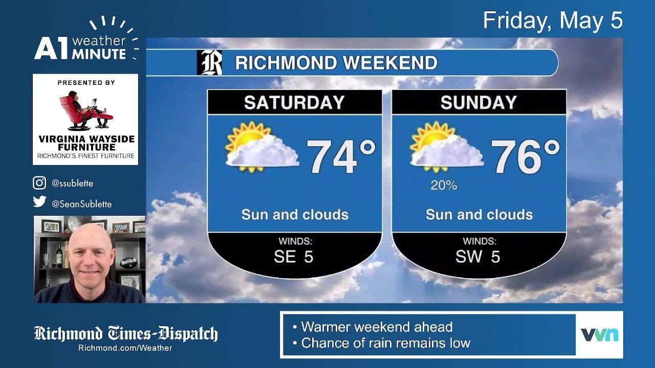 5 day forecast richmond va