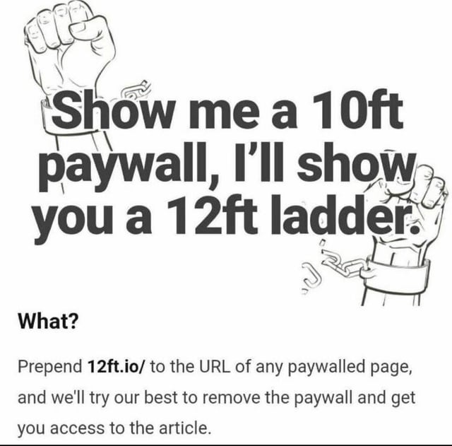 5 ft ladder paywall