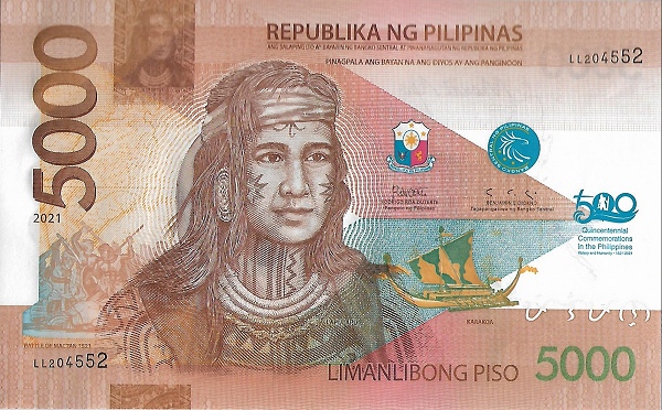 5000 philippine peso