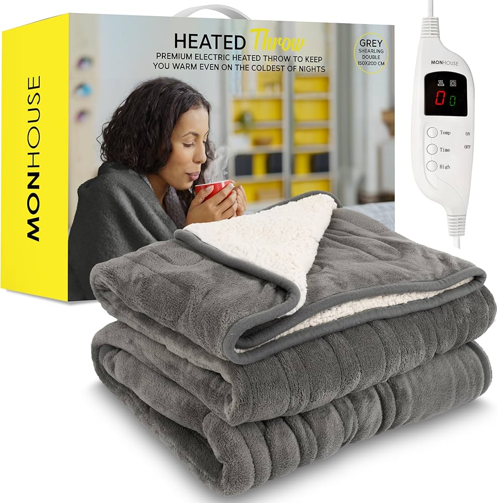 large electric throw blanket