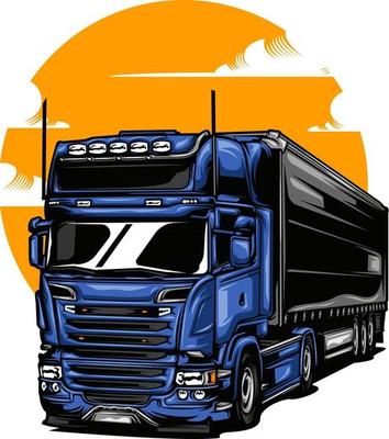 truck vector graphic